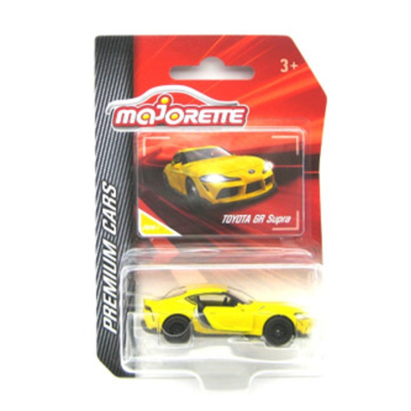 1/64 Majorette Toyota GR Supra (Yellow) Car Model