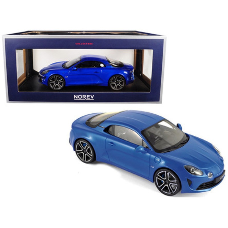 2017 Renault A110 Alpine Blue 1/18 Diecast Model Car by Norev