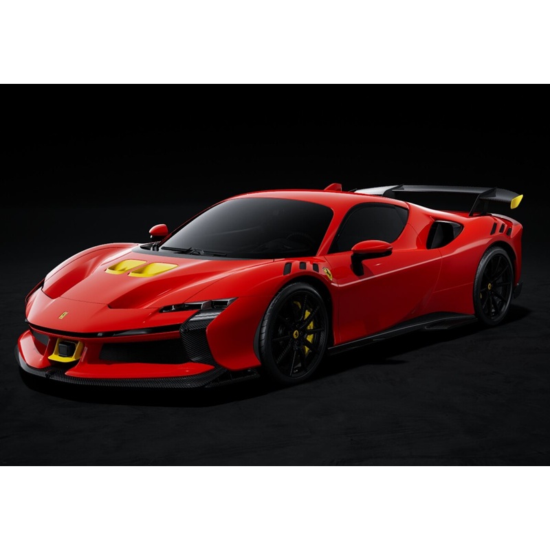 [Preorder] BBR 1:18 Ferrari SF90 XX Stradale (6 Colors) Rosso Corsa - Carbon Rim