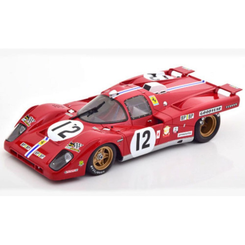 1/18 CMR Ferrari 512M #12 3rd 24h LeMans 1971 Posey, Adamowicz Car Model