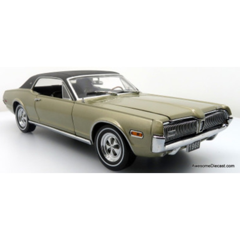 1968 Mercury Cougar XR7, Champagne 1:18 Model Car Replica by Highway 61