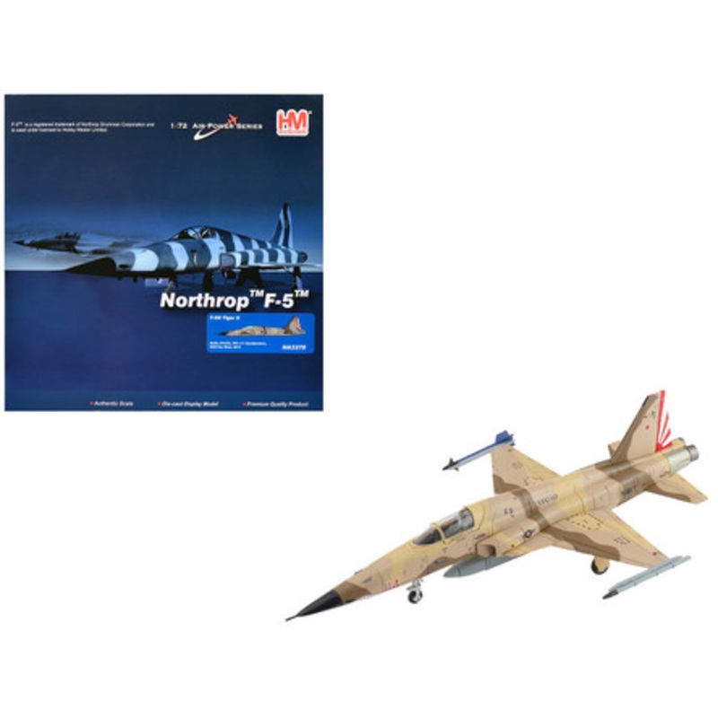 Northrop F-5N Tiger II Aircraft "761575 VFC-111 Sundowners Naval Air Station Key West" (2013) United States Navy "Air Power Series" 1/72 Diecast Model by Hobby Master
