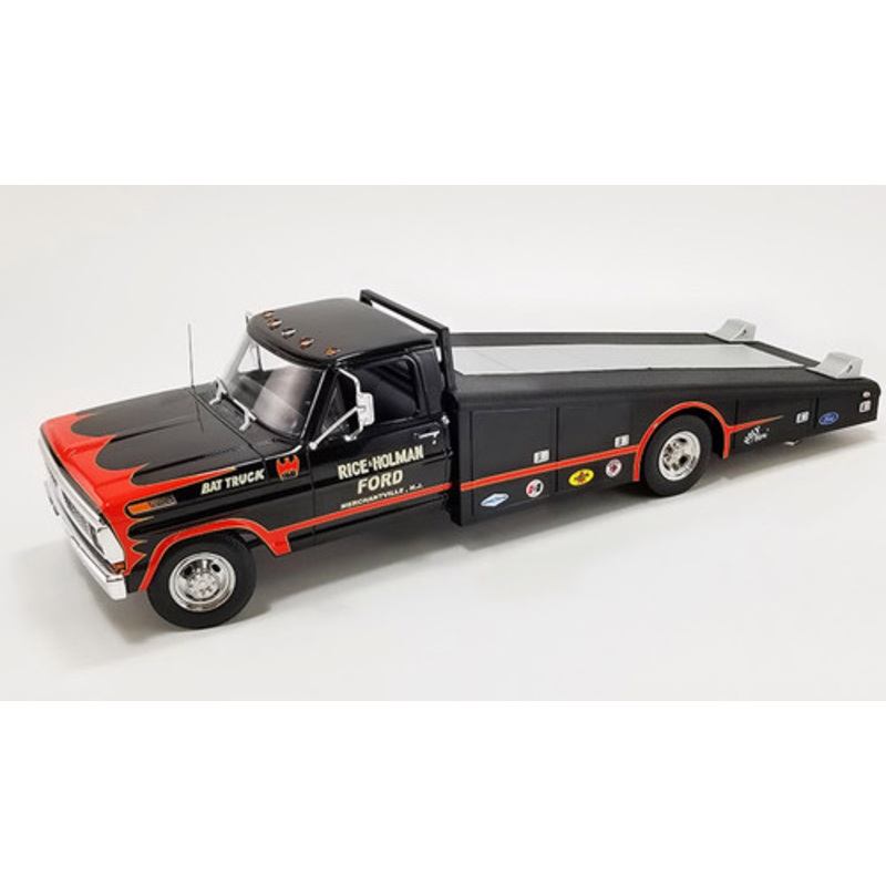 1/18 ACME 1970 Ford F-350 Ramp Truck Rice Holman Bat Truck Diecast Car Model Limited