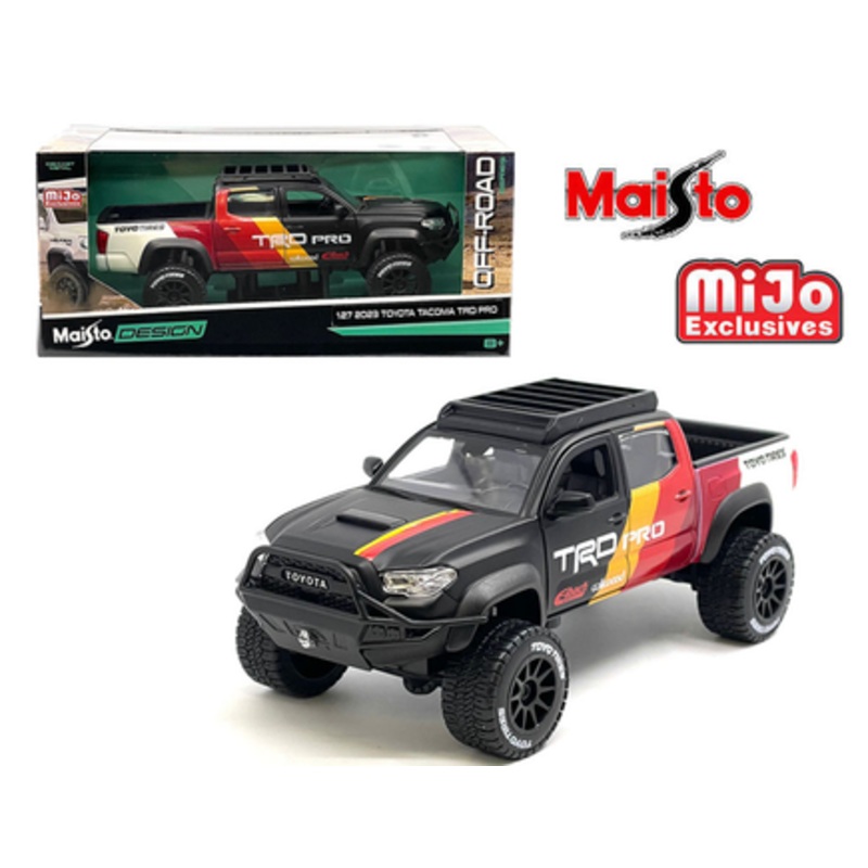 1/24 Maisto Toyota Tacoma TRD Off Road TRD Pro (Matte Black) Diecast Car Model