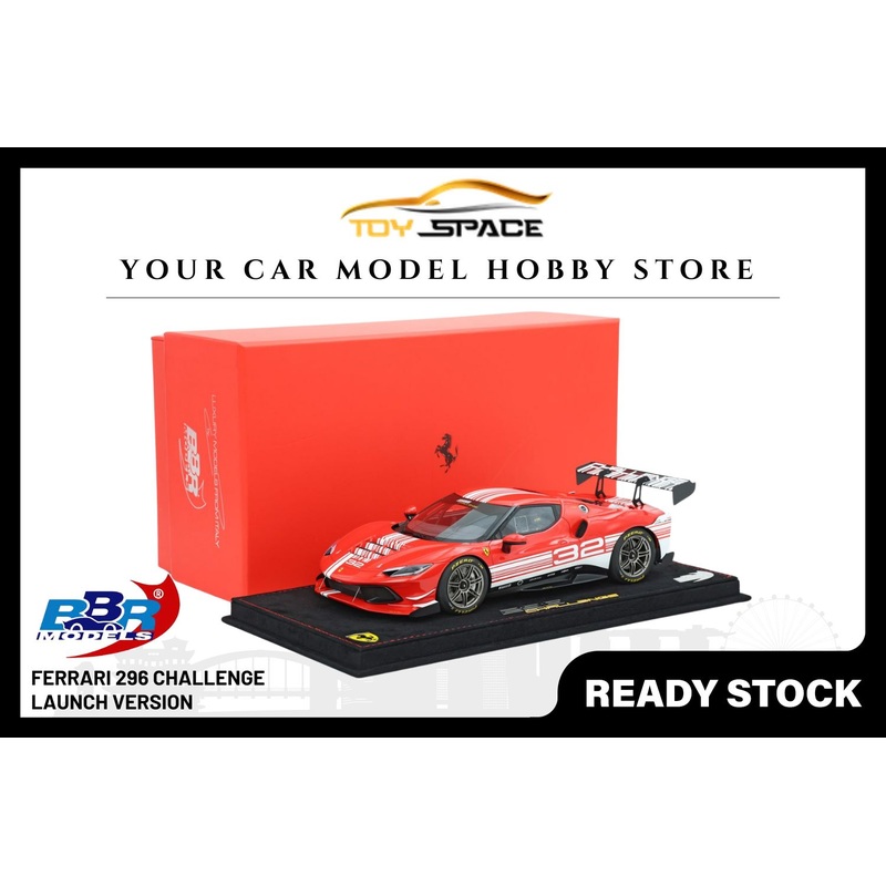 [BBR MODELS] 1/18 Ferrari 296 Challenge Launch Version
