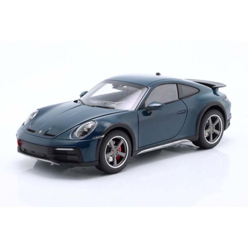1/18 Dealer Edition Porsche 911 (992) Dakar (Fjord Green) Diecast Car Model