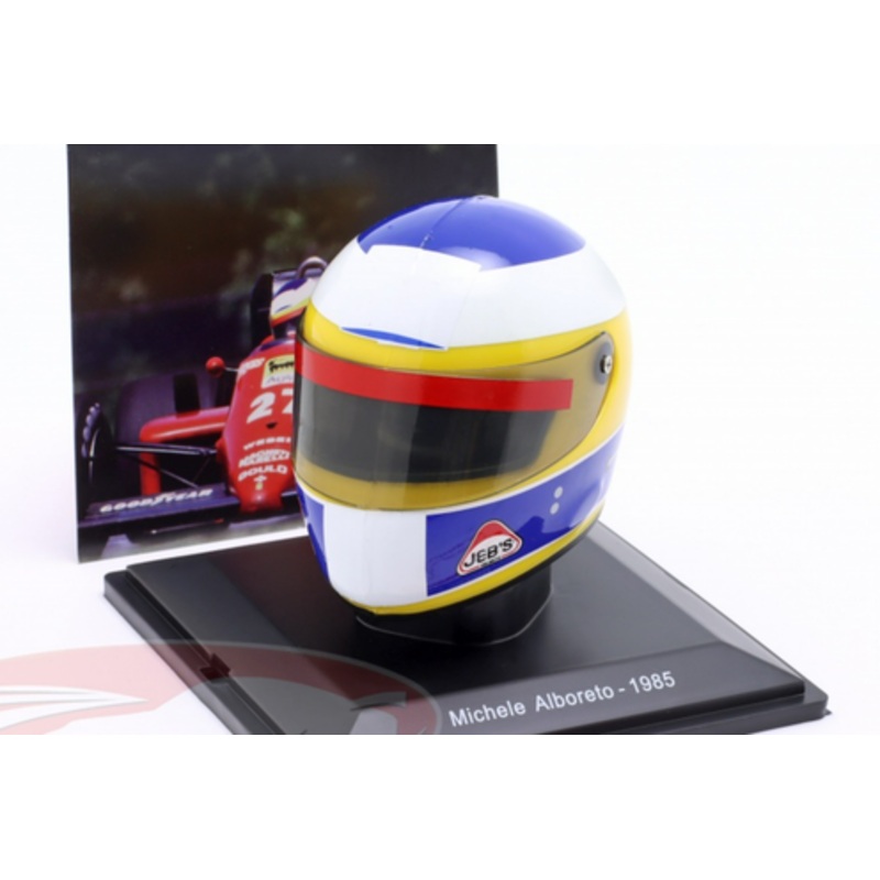 1/5 Spark 1985 Formula 1 Michele Alboreto #27 Ferrari 156/85 Helmet Model