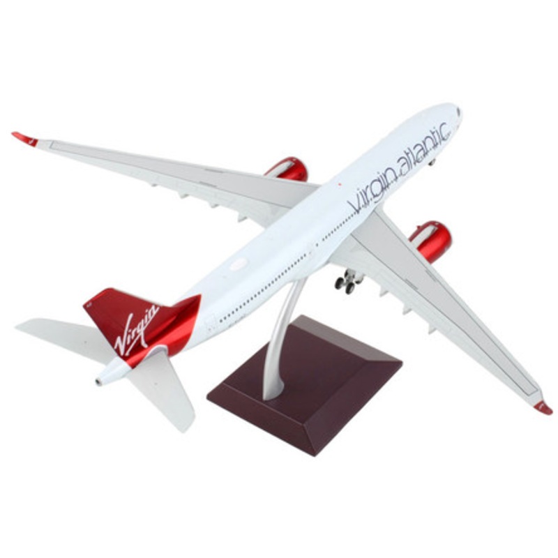 Airbus A330-900 Commercial Aircraft "Virgin Atlantic Airways" White with Red Tail "Gemini 200" Series 1/200 Diecast Model Airplane by GeminiJets