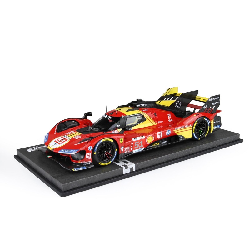Ferrari 499P Hypercar N*51 2024 1:18 - 3TH Le Mans - Showcase - BBR