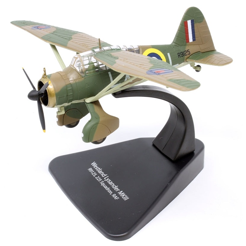 Westland Lysander MKIII 225 Sqn RAF, 1939 1/72 Scale Diecast Metal Model by Oxford