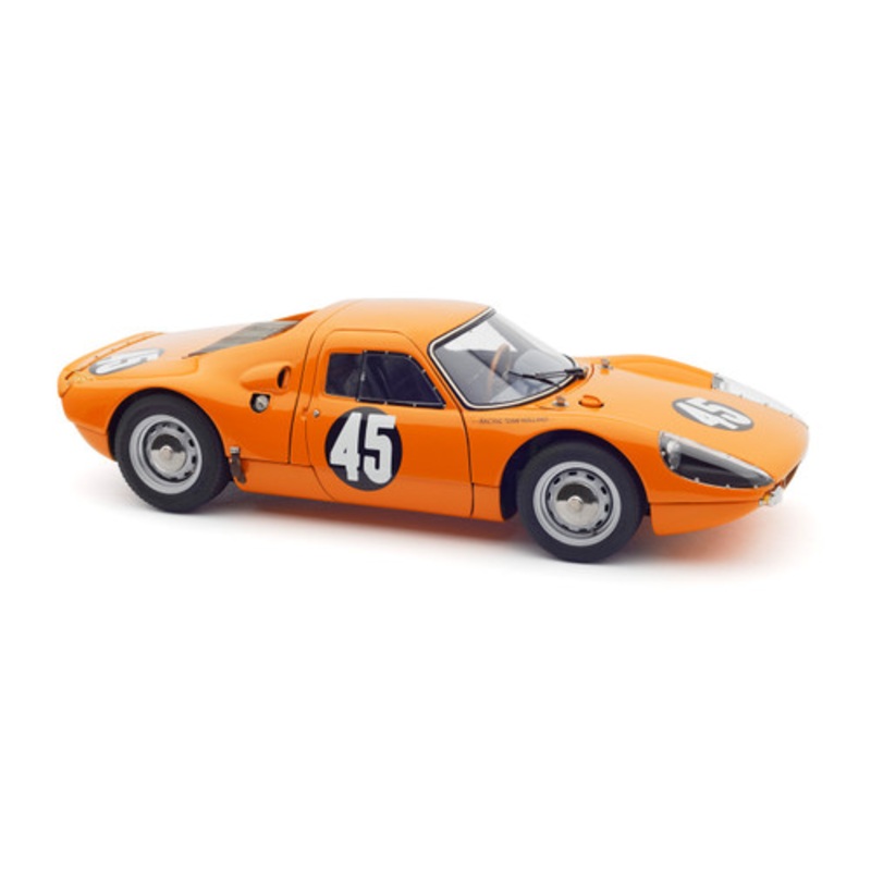 1/18 CMC 1964 Porsche 904 Carrera GTS #45 3rd 1000km Nrburgring Racing Team Holland Ben Pon, Gerhard Koch Diecast Car Model