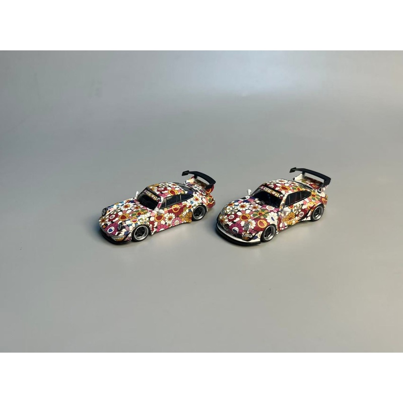 [Preorder] Flame 1:64 Porsche RWB 993 964 Luminous sunflower (2 Versions) RWB 993