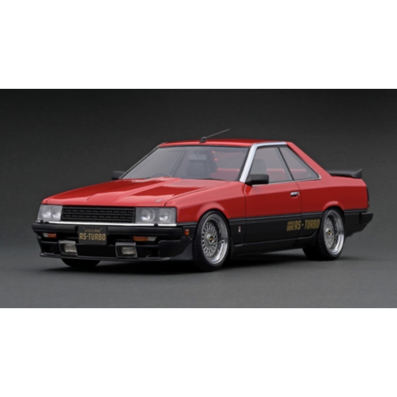 1/18 Ignition Model Nissan Skyline 2000 RS-Turbo (R30) (Red & Black) Resin Car Model