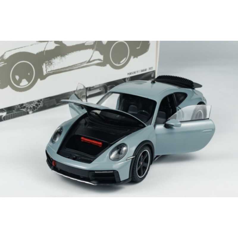 1/18 Minichamps 2022 Porsche 911 (992) Dakar (Green Metallic) Diecast Car Model