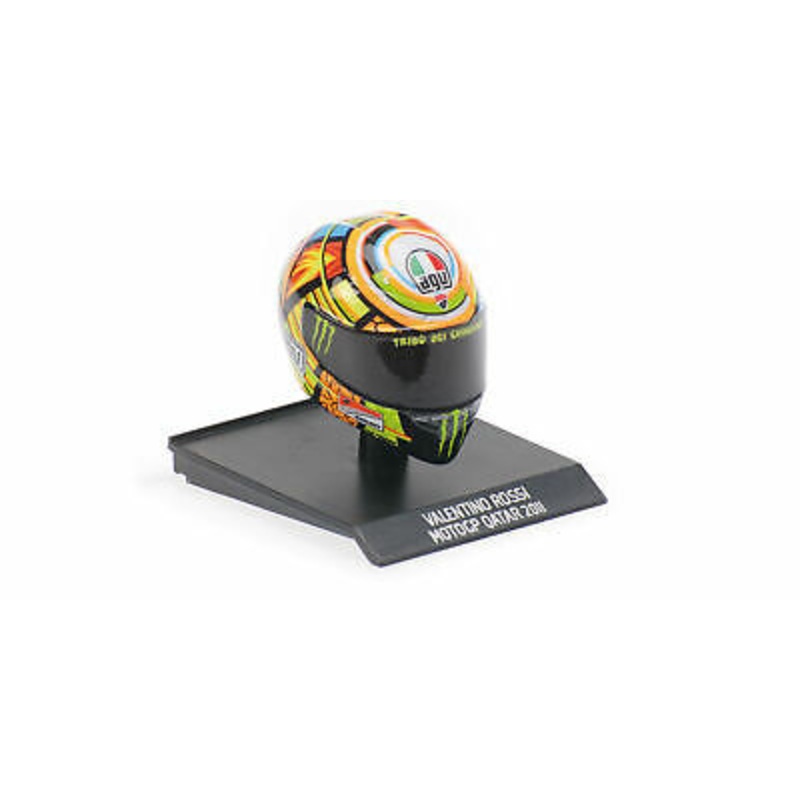 1/10 Minichamps Valentino Rossi MotoGP Qatar 2011 AGV Helmet Model