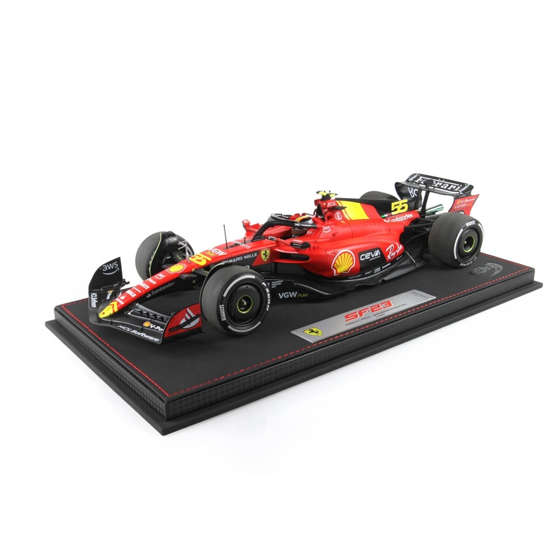 Ferrari - F1 SF23 n.55 (2023) 1:18 - Carlos Sainz - Monza GP - Showcase BBR