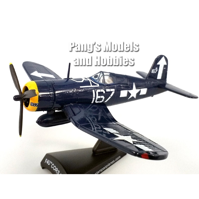 Vought F4U Corsair VF-84 "Wolf Gang" 1/100 Scale Diecast Metal Model by Daron
