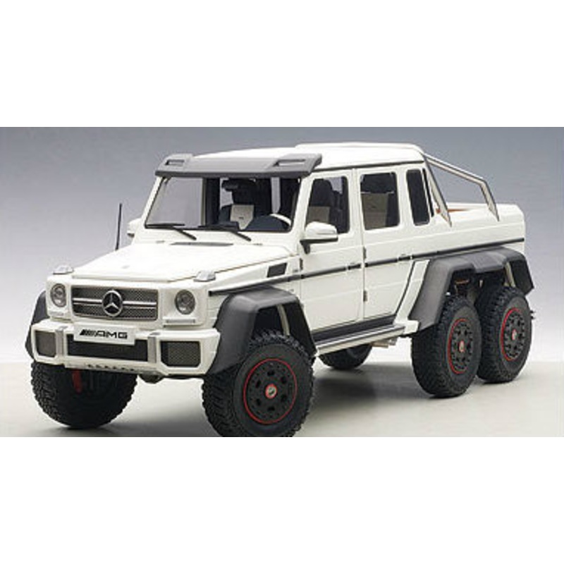 1/18 AUTOart MERCEDES-BENZ MB G63 AMG 6X6 (MATT WHITE) Diecast Car Model 76303