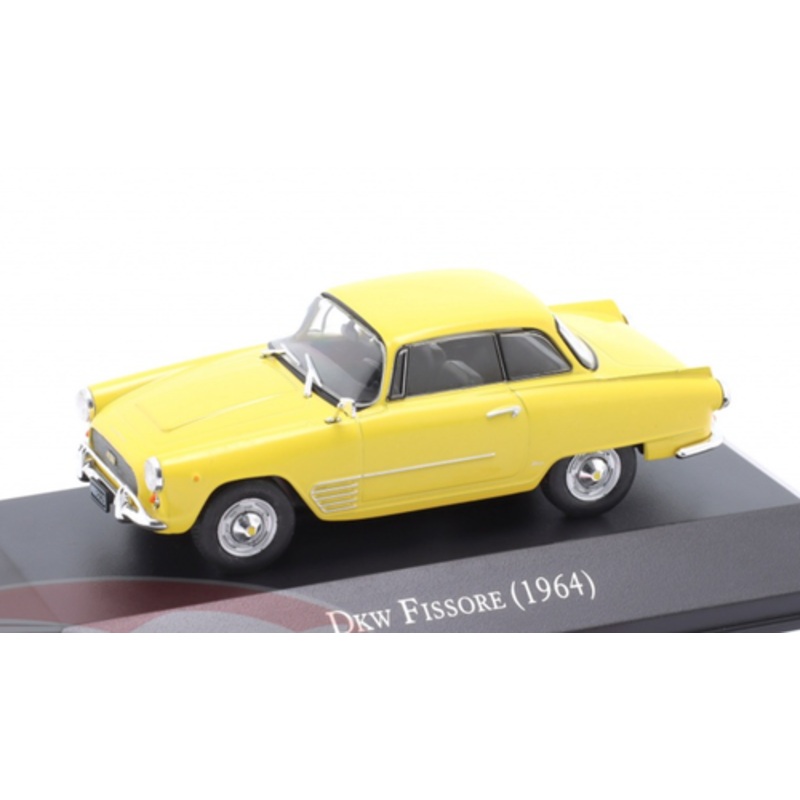 1/43 Altaya 1964 DKW Fissore (Yellow) Car Model