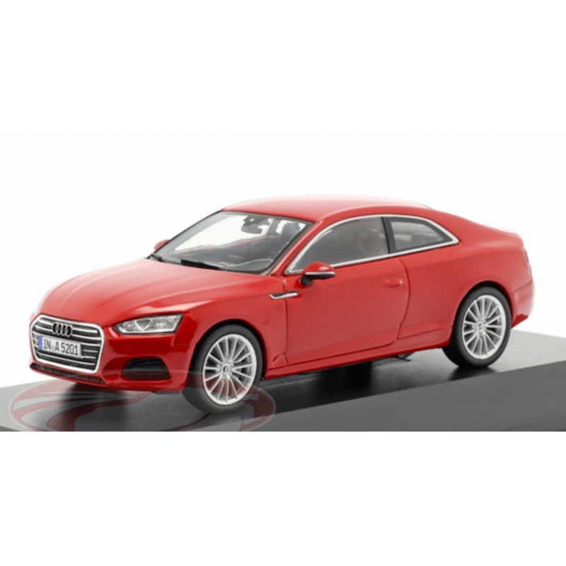 1/43 Dealer Edition Audi A5 Coupe (Tango Red) Car Model