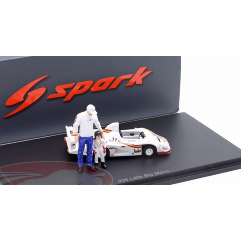 1/43 Spark Porsche 936/81 children's Vehicle Little Big Mans LeMans Classic Car Model