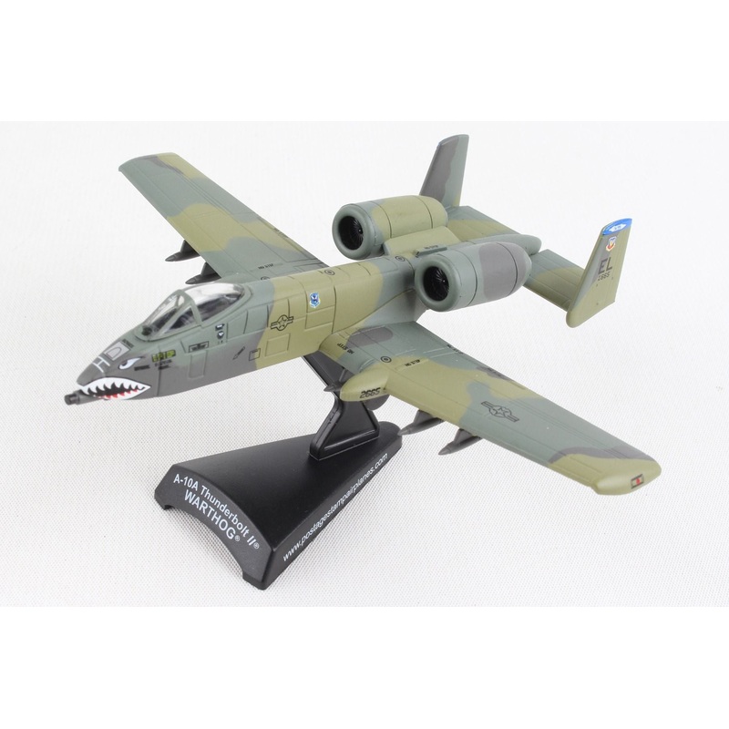 A-10 Thunderbolt II / Warthog 23rd FW "Flying Tigers" 1/140 Scale Diecast Metal Model by Daron