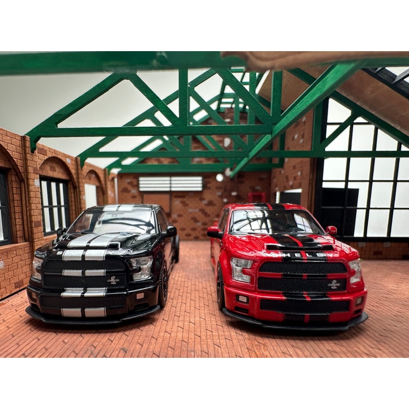 [preorder] Funny Model 1:64 Shelby F150 Lowside Rider version (2 Colours) Red