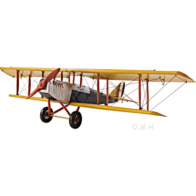 YELLOW CURTIS JENNY PLANE in 1:18 scale by Old Modern Handicrafts by Old Modern Handicrafts