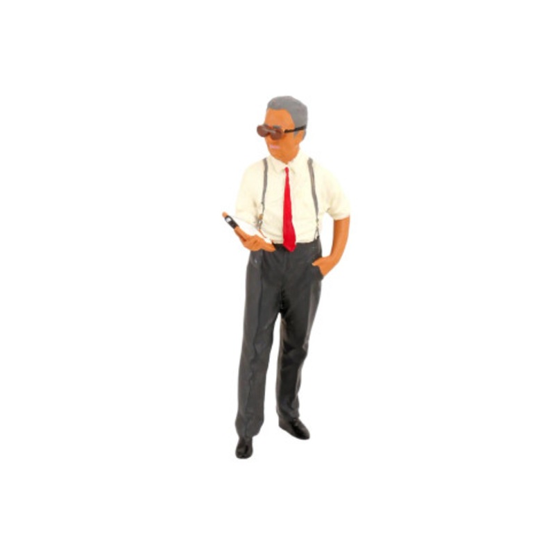 1/18 KK-Scale Figure Enzo with Clipboard Figure Model