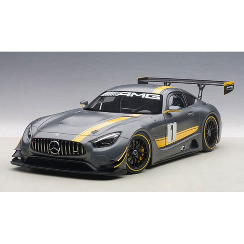 1/18 AUTOart Mercedes-Benz Mercedes AMG GT3 Presentation Car (Grey) Car Model