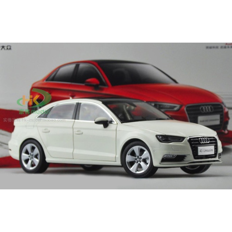 1/18 Dealer Edition Audi A3 Sedan (White) Diecast Car Model