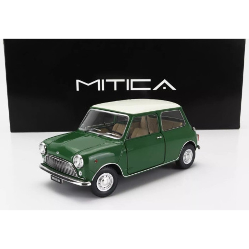 1/18 Mitica 1966 Mini Cooper MK1 (Green) Diecast Car Model