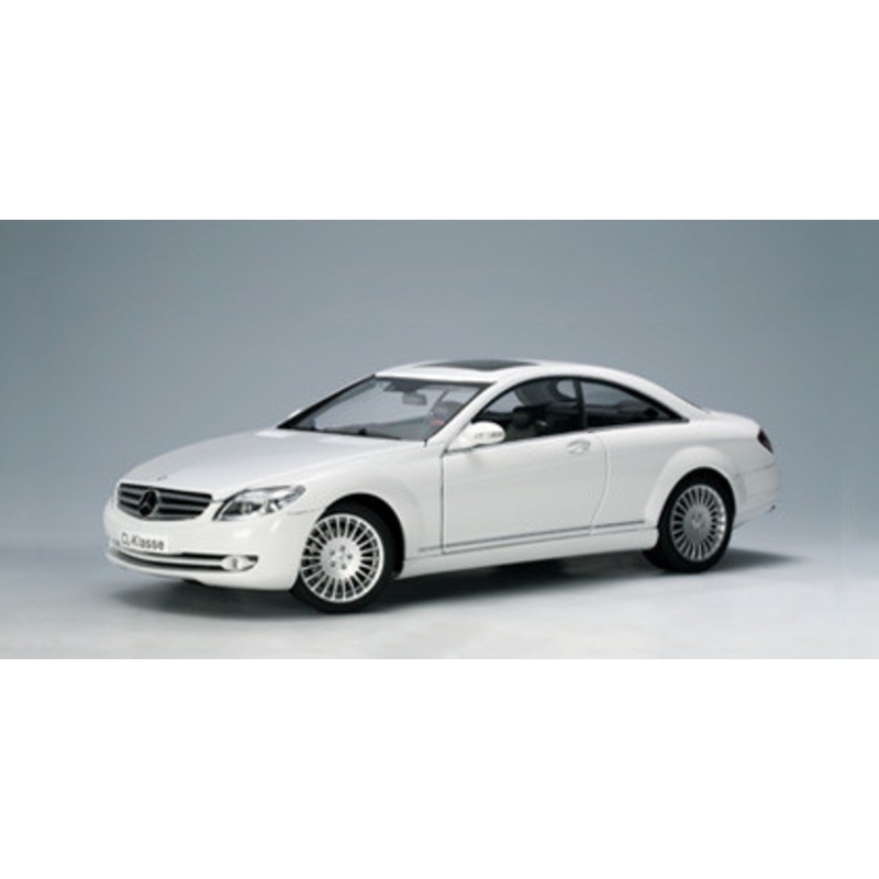 1/18 AUTOART MERCEDES-BENZ CL-CLASS CL-KLASSE COUPE (WHITE) Diecast Model 76166