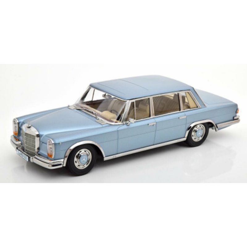 1/18 KK-Scale 1963 Mercedes-Benz 600 SWB (W100) (Light Blue Metallic) Car Model
