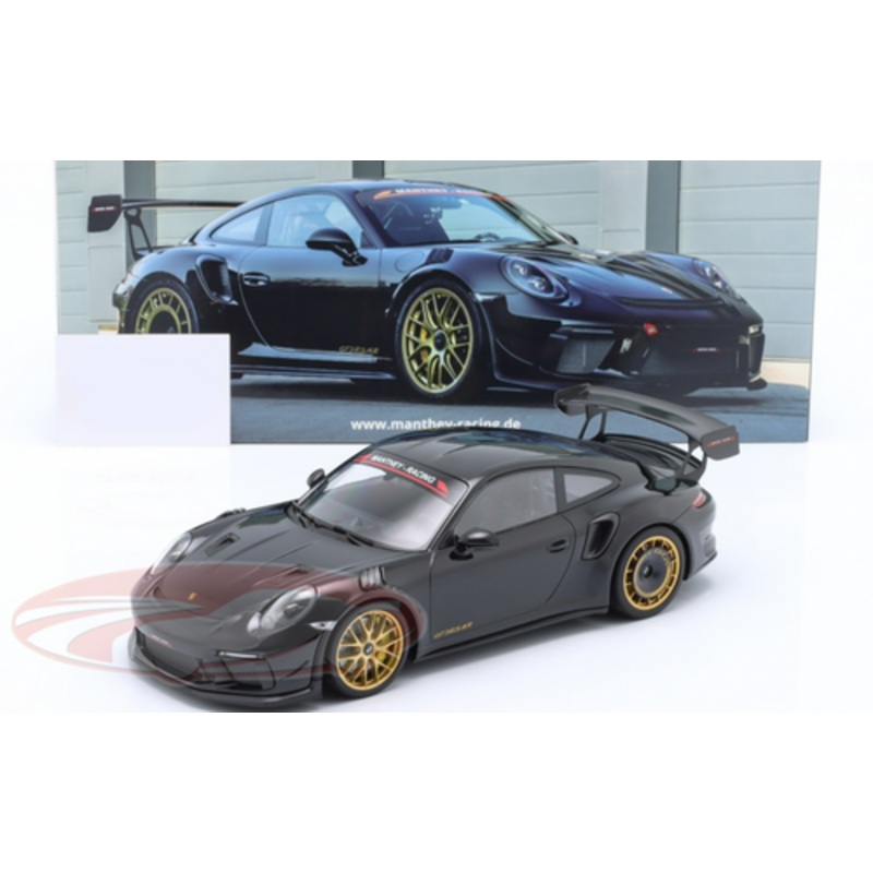 1/18 Minichamps Porsche 911 (991.2) GT3 RS MR Manthey Racing (Blue) Car Model Limited 300 Pieces