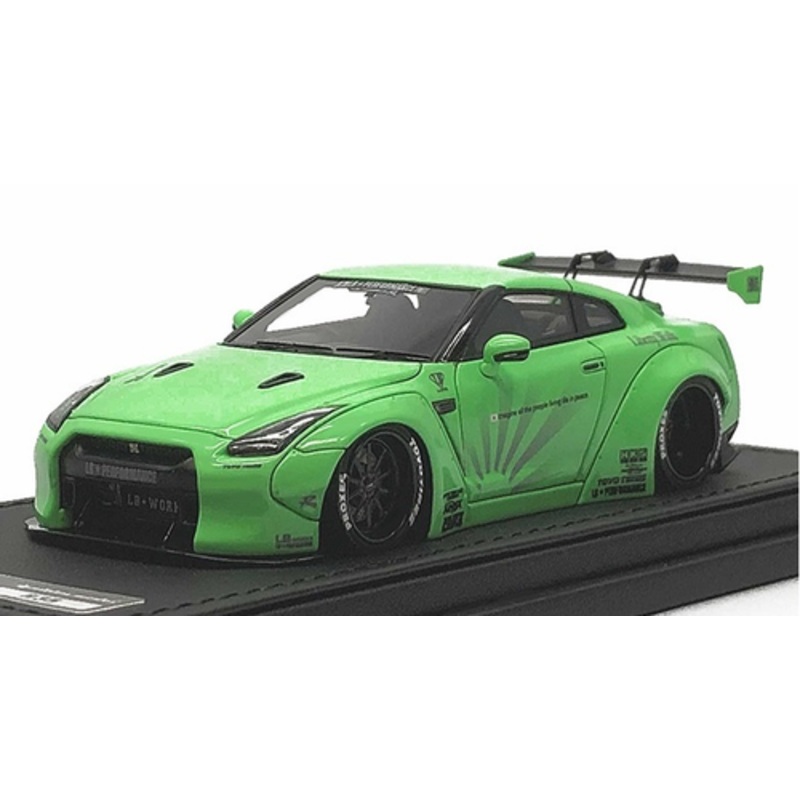 1/43 Ignition Model LB-WORKS GT-R (R35) Green Metallic