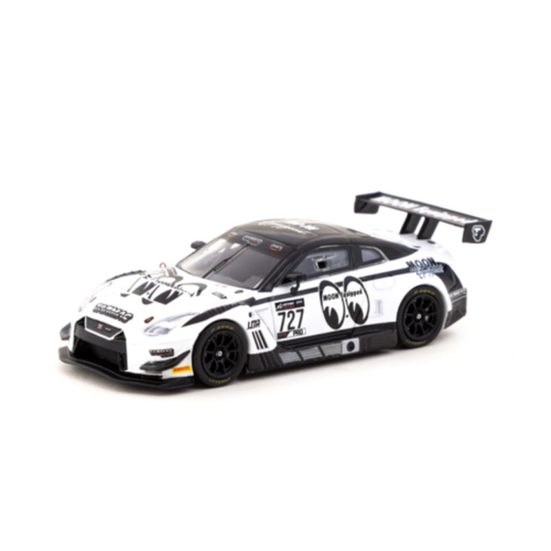 1/64 Tarmac Works Nissan GT-R NISMO GT3 Legion of Racers 2022 Moon Equipped Diecast Car Model