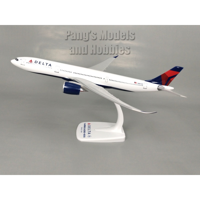 Airbus A330 A330-900 A330neo Delta Airlines 1/200 Scale Model Airplane by Flight Miniatures