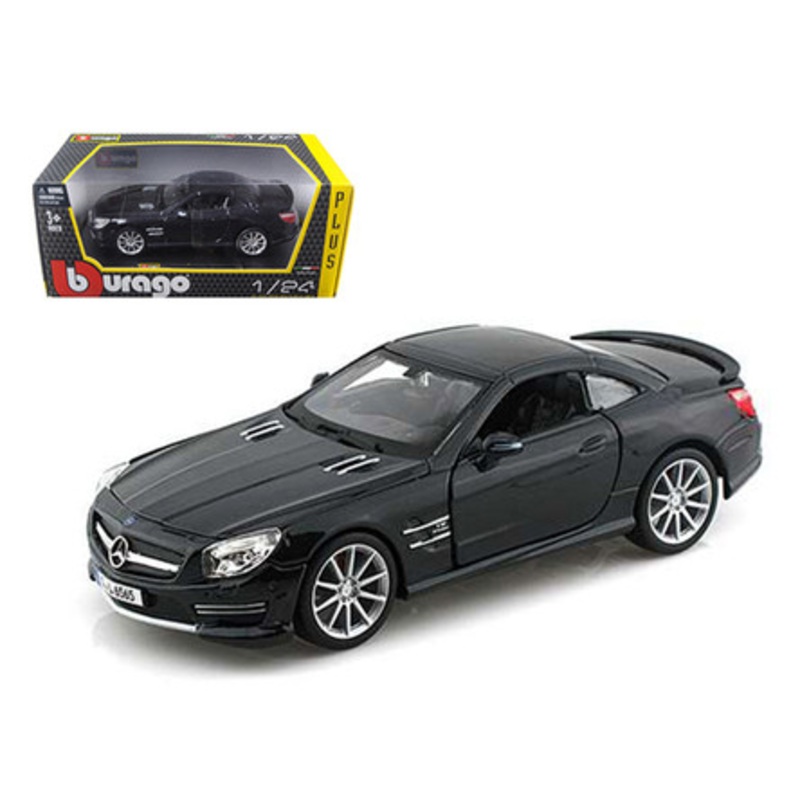 Mercedes Benz SL 65 AMG Coupe Black 1/24 Diecast Model Car by Bburago