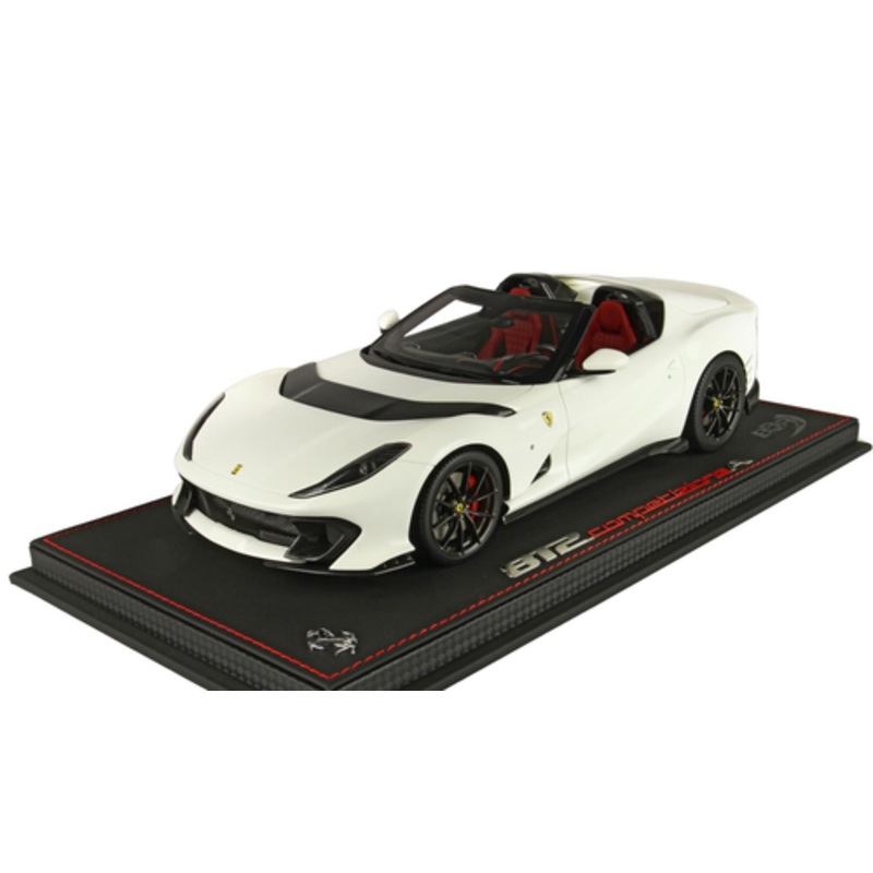 1/18 BBR Ferrari 812 Competizione A (Avus White) Resin Car Model Limited 24 Pieces