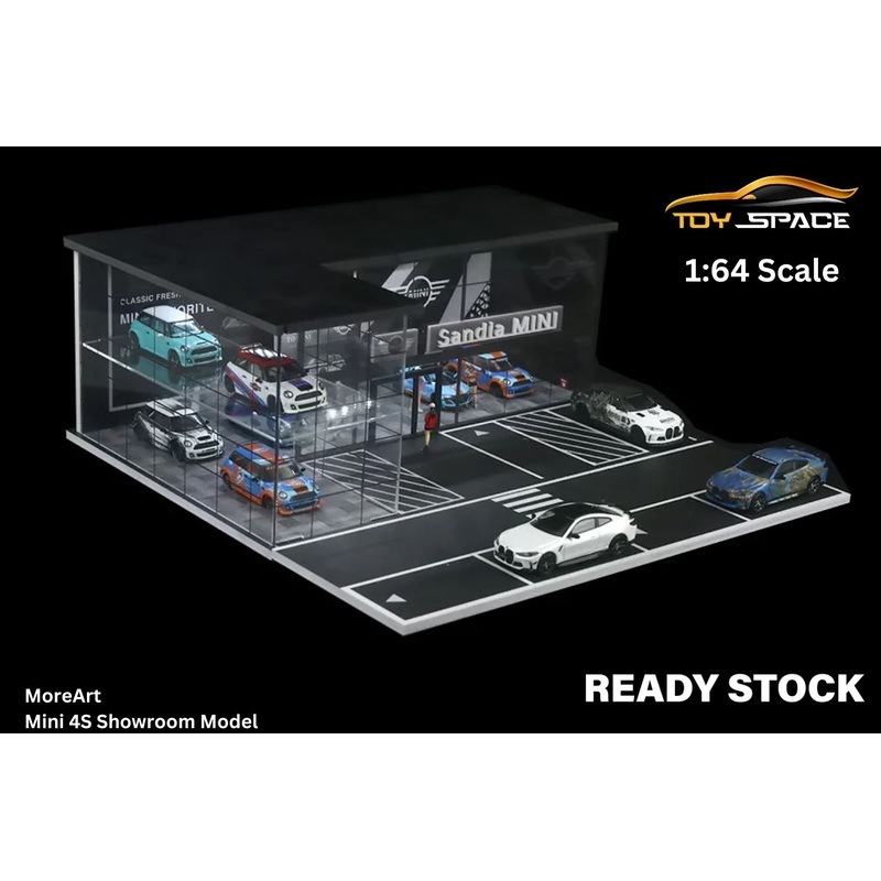 [MOREART] 1/64 Mini 4S Showroom Model