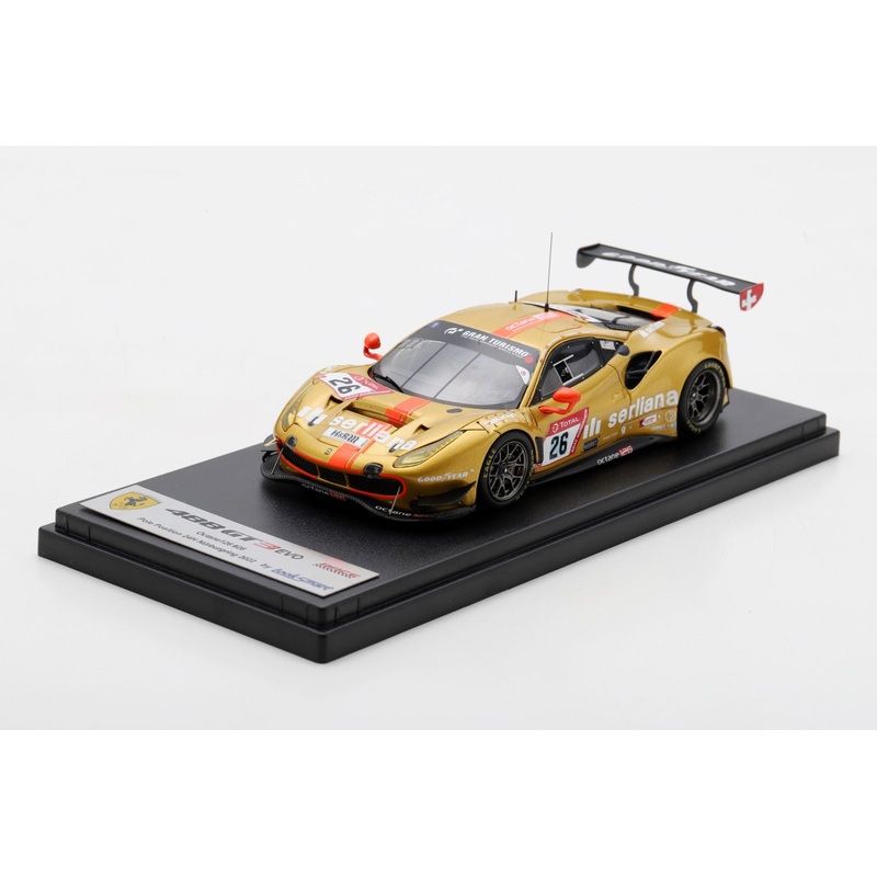Ferrari - 488 GT3 EVO n26  (2022) 1:43  octane126  Pole Position 24H Nrburgring - B. Grossmann  S. Trummer  J. Hirschi  L. Ludwig - Looksmart