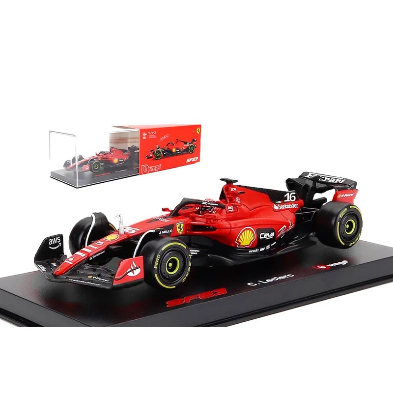 Ferrari - SF-23 n.16 (2023) 1:43 - C. Leclerc Signature - BBurago