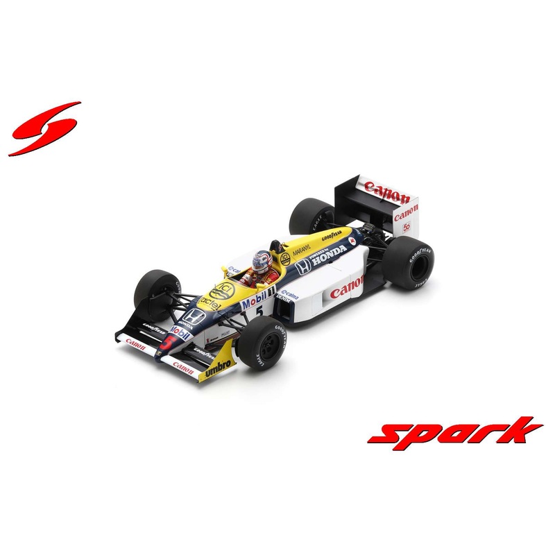Williams FW11B No.5 Winner British GP 1987 Nigel Mansell - Spark