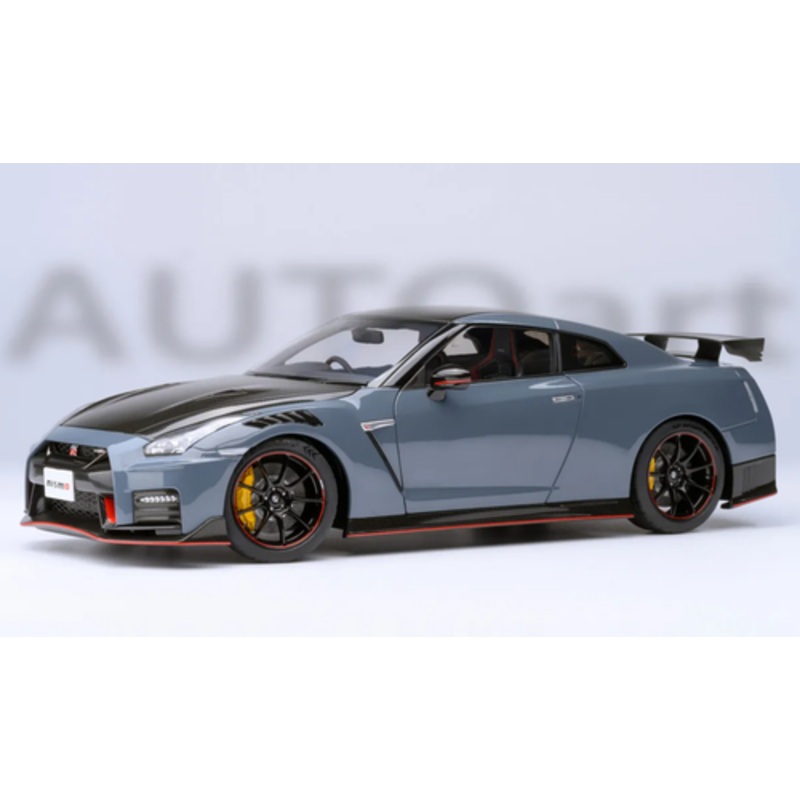 1/18 AUTOart 2022 Nissan GT-R (R35) Nismo Special Edition (Nismo Stealth Grey) Car Model
