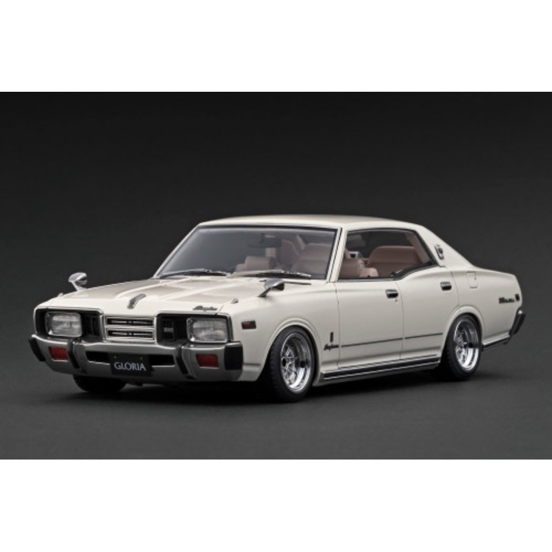 1/18 Ignition Model Nissan Gloria Brougham (330) (White) Car Model
