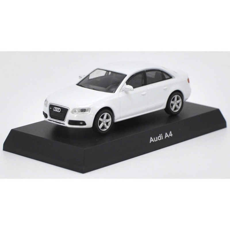 1/64 Kyosho Audi A4 (White) Diecast Car Model