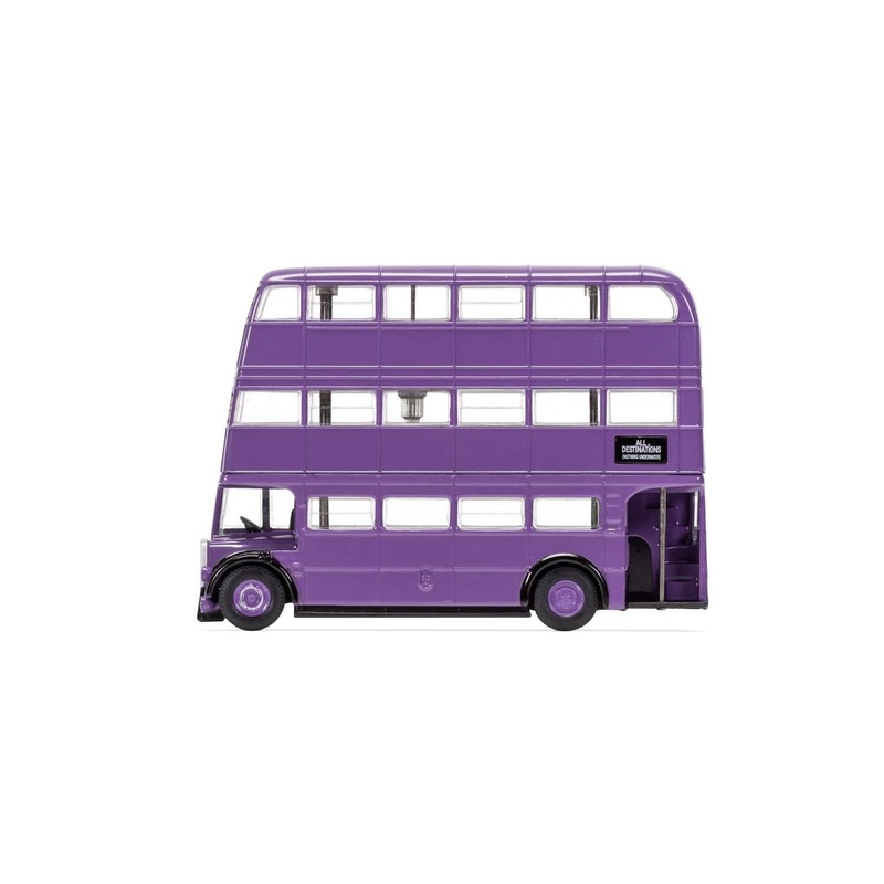 "Knight Bus" Triple Decker Bus Purple "Harry Potter" Movie Series Diecast Model by Corgi
