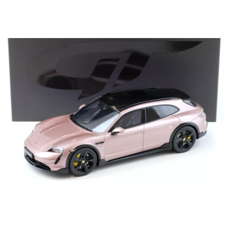 1/18 GT Spirit 2022 Porsche Taycan Turbo S Cross Turismo (Pink) Car Model
