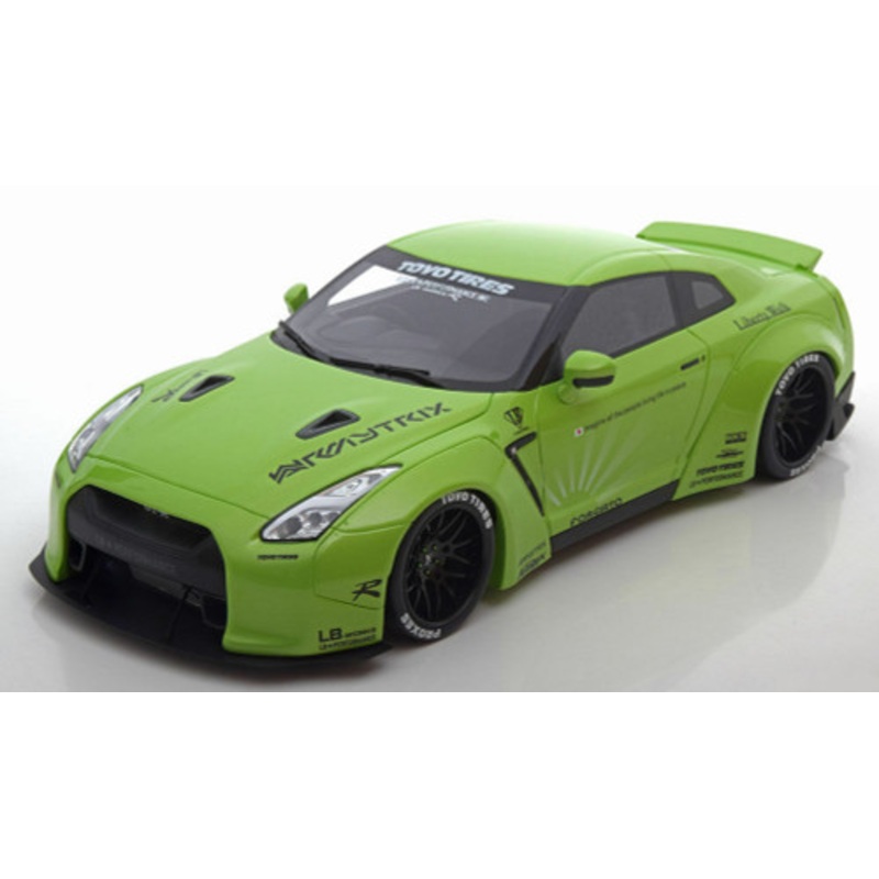 1/18 GT Spirit GTSpirit Nissan GTR GT-R R35 LB Works Liberty Works Wide body (Green) Resin Car Model